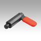 Cam-action indexing plungers, Form F, with grip cap