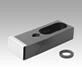 Toe clamp, adjustable, Form A - inch