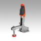 快速夹钳，垂直可调 带平底座