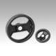双轮辐手轮 塑料材质 - inch