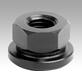 Hexagon nuts with collar - inch