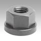 Hexagon nuts with rotatable collar - inch