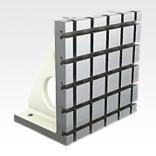 单面宽的灰口铸铁弯板，带 T 型槽