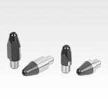 Locating pins with internal thread