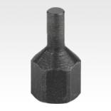 Rest pads pin form, internal thread