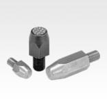 Feet with threaded pin, DIN 6320 (Edition 1971)