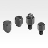 自适应球头端面，带六角形