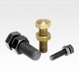 Rest pad steel or brass, rounded head