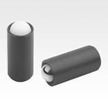 Spring plungers, smooth version, without collar, steel