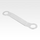 Double-ended ring spanner