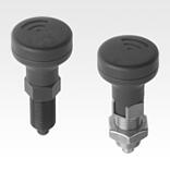 钢制或不锈钢分度销，带状态传感器和塑料蘑菇头把手