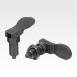 钢制锁紧柱塞，带偏心把手 - inch