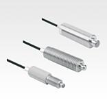 Indexing plungers, stainless steel, for remote control, Bowden cable systems