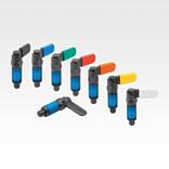 Cam-action indexing plungers, with thread lock