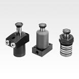 液压转角夹具 双 / 单作用，带有弹簧复位