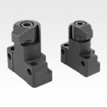 钩形夹紧块，带安装支架