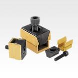 带铝质外层的楔形夹具