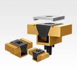 带铝质外层及有加工余量的楔形夹具