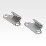 Catch plate for latches with draw bail