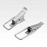 Latches, steel or stainless steel, with draw bail for up to 4400N, fastening holes concealed