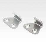 Catch plate for latches with adjustable triangular swing bail for up to 900N
