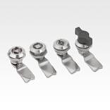 不锈钢 1.4404 旋转锁销，小型，外壳直径 28 mm