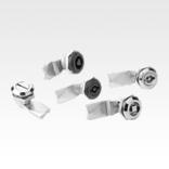 锌制旋转锁销，外壳和操作件镀铬或黑色粉末喷涂处理