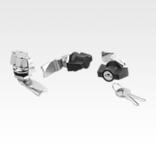 带蝶形旋钮的旋转锁销，外壳直径 30.5 mm