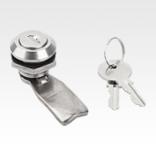 可锁定旋转锁销，不锈钢 1.4401，外壳直径 28 mm