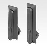 塑料旋转杆，圆形安装孔，安装孔间距 105/130 mm，带盖板