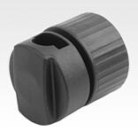 用于圆杆的塑料导轨