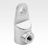 用于圆杆的锌制附件