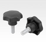 塑料星形手柄 DIN 6336 - inch