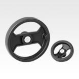 双轮辐手轮 塑料材质 - inch