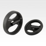 双轮辐手轮 塑料材质，可折叠手柄 - inch