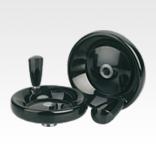 手轮盘，带转动手柄 - inch