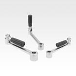 曲柄 不锈钢，带折叠手柄