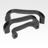 耐高温塑料弓形把手，从操作侧安装