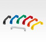 塑料弓形把手，从操作侧安装