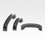 塑料 U 型弓形把手，带椭圆孔