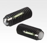 无头全球滚珠压力螺钉，带螺纹锁