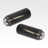 无压扁球头滚珠压力螺钉，带螺纹锁