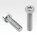 Socket head screws with hexalobular socket, low head, DIN EN ISO 14580