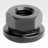 Hexagon nuts with collar - inch