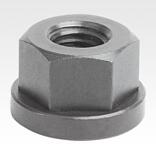 Hexagon nuts with rotatable collar - inch