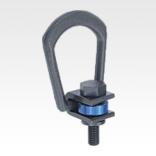 可侧摆钢制吊环，可 360 度旋转