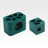 DIN 3015 第 1 部分的轻型系列夹钳，
带光滑内衬，无预紧