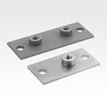 长款焊接板，适用于 DIN 3015 第 1 部分的轻型系列夹钳