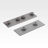 双焊接板，
适用于 DIN 3015 第 1 部分的轻型系列夹钳