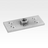 焊接板，适用于
DIN 3015 第 3 部分的双夹持件夹钳